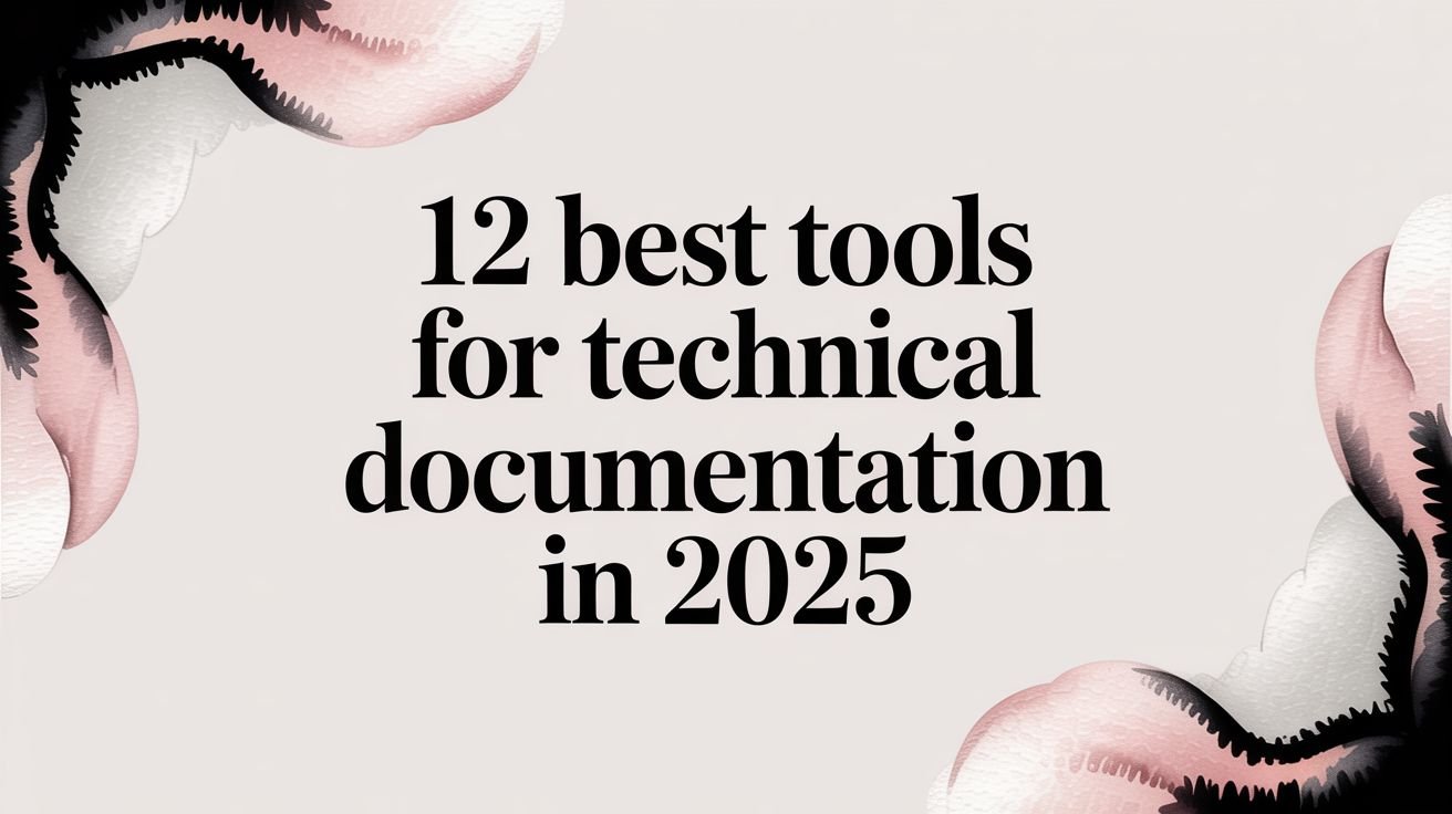 12 Best Tools for Technical Documentation in 2025