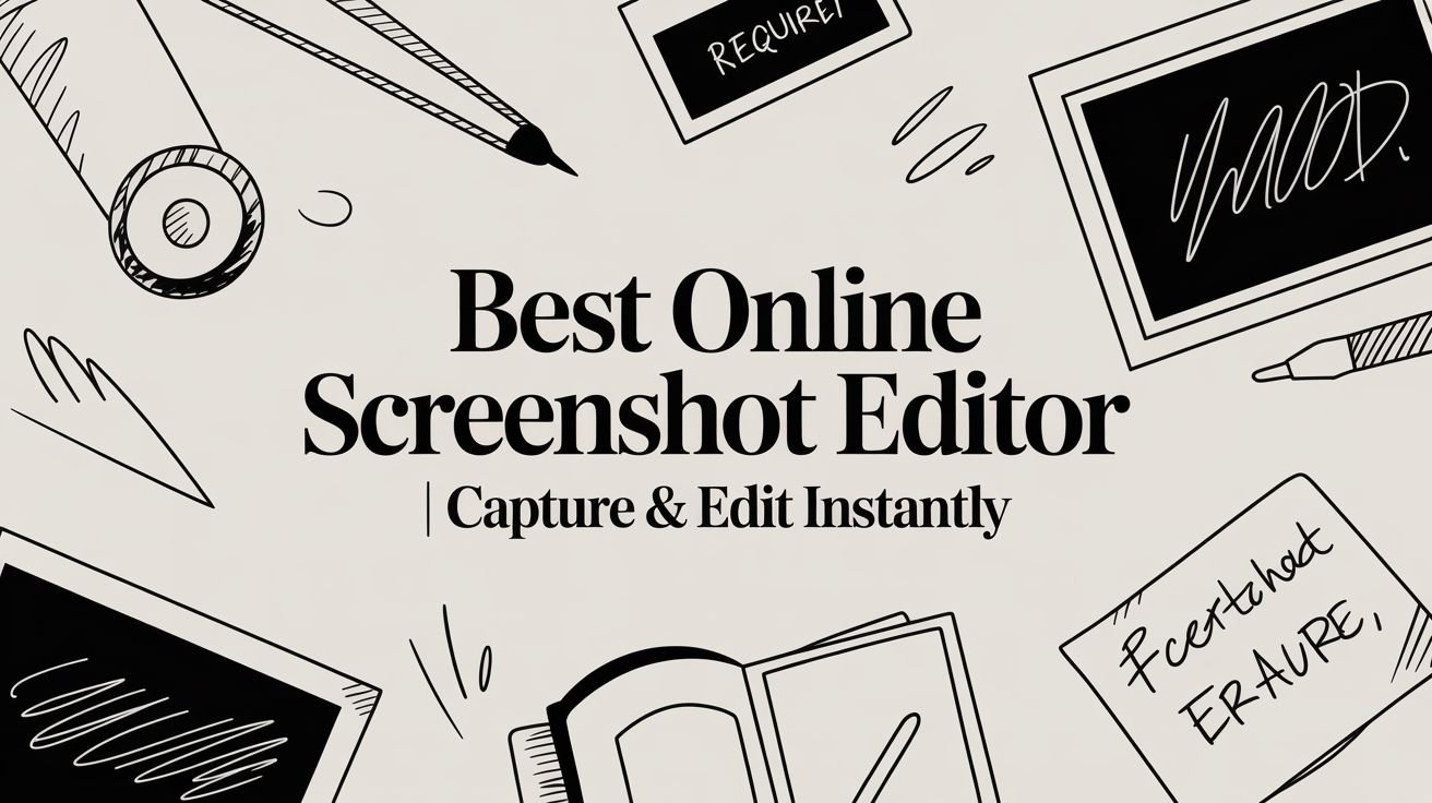 Best Online Screenshot Editor | Capture & Edit Instantly